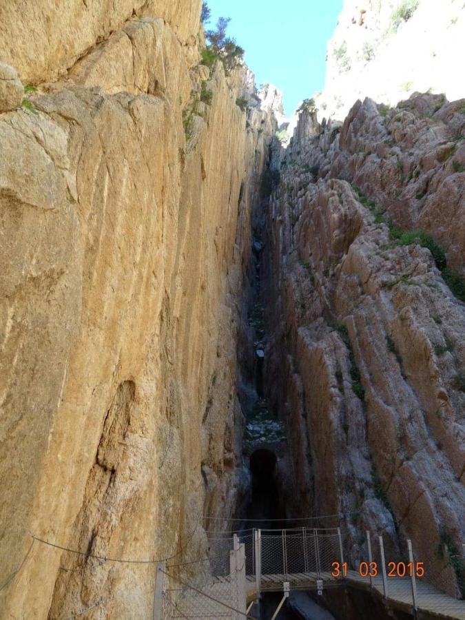 Alojamiento Rural El Paraiso Del Chorro Exterior foto